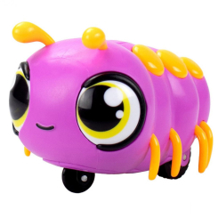 Фігурки тварин - Інтерактивна іграшка Jiggly pets Гусениця фіолетова (JPMB004-PU)