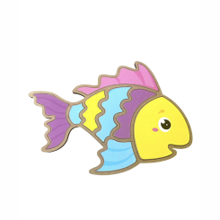 Развивающие игрушки - Сортер Apli Krapli Рыбка ( 2222422955012) Развивающие игрушки - Сортер Apli Krapli Рыбка ( 2222422955012)