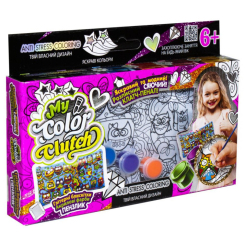 Наборы для творчества - Набор для творчества Danko toys My color Clutch Пенал-раскраска Совы (CCL-01-02U)