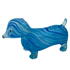 Антистрес іграшки - Іграшка-антистрес Monster Gum Крутий заміс Marble Sausage Dog блакитна (38979/3)