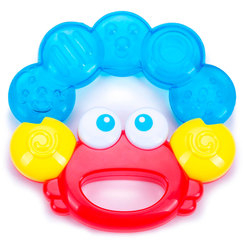 Погремушки, прорезыватели - Погремушка-прорезыватель Bebelino Краб с водой (57109)