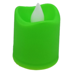 Нічники, проектори - Декоративна свічка Bambi CX-21 LED 5 см Зелений (63662s76498)