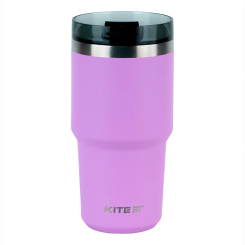 Чашки, стаканы - Термокружка Kite Фиолетовая 600 мл (K24-1206-2) Чашки, стаканы - Термокружка Kite Фиолетовая 600 мл (K24-1206-2)