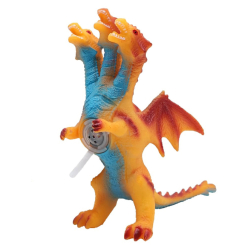 Фігурки тварин - Інтерактивна іграшка Bibi Toys Дракон із трьома головами (762244BT/3)