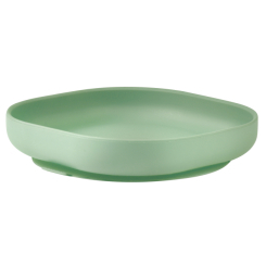 Товары по уходу - Тарелка Beaba силиконовая на присоске зеленая (913551)