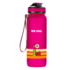 Бутылки для воды - Бутылка для воды Bob Snail Little fruit lover 650 мл розовая (4820219348436)