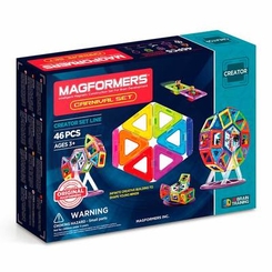 Магнітні конструктори - Магнітний конструктор Карнавал Magformers 46 елементів (703001)