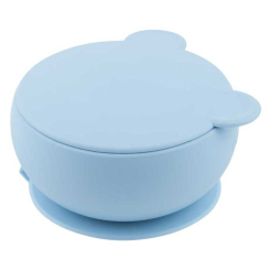 Дитячий посуд та аксесуари - Глибока тарілка з кришкою на присосці MinikOiOi Bowly Mineral Blue (101080003) Дитячий посуд та аксесуари - Глибока тарілка з кришкою на присосці MinikOiOi Bowly Mineral Blue (101080003)