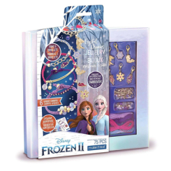 Набори для творчості - Набір для створення шарм-браслетів Make it Real Frozen 2 з кристалами Swarovski (MR4380)