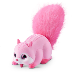Фігурки тварин - Інтерактивна іграшка Pets alive S1 Білочка рожевий (9565B)