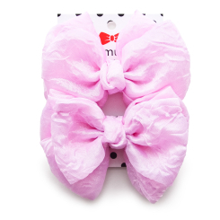 Біжутерія та аксесуари - Бантики Glamurino Nina жатка рожеві 2 шт (2032.5)