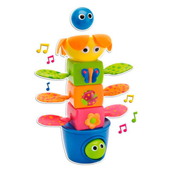 Розвивальні іграшки - Розвивальна іграшка Yookidoo Музична пірамідка із кульками (40112)