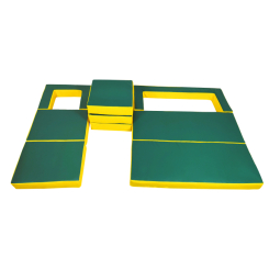 Дитячі меблі - Комплект меблів-трансформер Tia-Sport Мати жовто-зелений (sm-0736) (622)