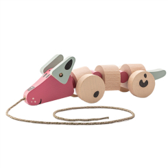 Розвивальні іграшки - Розвивальна іграшка Cubika Такса-каталка 2 (15993)