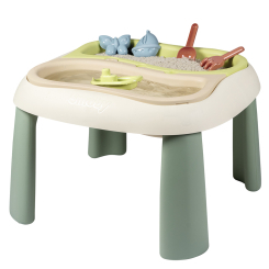 Дитячі меблі - Cтіл для гри з піском та водою Smoby Life з набором для піску 2 в 1 (7600840111)