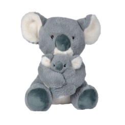 Мягкие животные - Мягкая игрушка Пушистые зверьки с малышом 28 см Nicotoy IG-OL186013