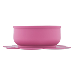 Детская посуда и аксессуары - Мисочка силиконовая Baboo с основой-присоской фиолетовая (9-036)