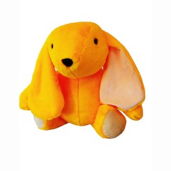 М'які тварини - М'яка іграшка MeriToys Кролик жовтий 50 см (2050000326677/2)