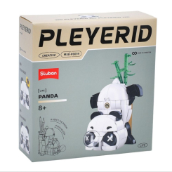 Конструктори з унікальними деталями - Конструктор Sluban Панда 250 деталей (M38-P8039)