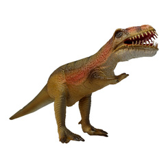 Фигурки животных - Фигурка Lanka Novelties Динозавр Тираннозавр рекс с полосками 33 см (21225)