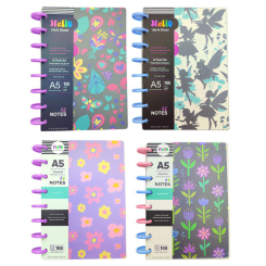 Канцтовари - Блокнот Malevaro А5 на пружині колекція 1 в асортименті (867149ML) Канцтовари - Блокнот Malevaro А5 на пружині колекція 1 в асортименті (867149ML)