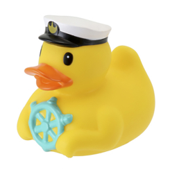 Іграшки для ванни - Іграшка для купання Infantino Каченя Капітан (305111)