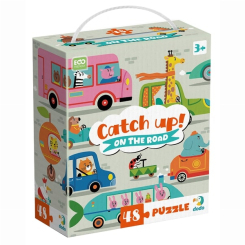 Пазли - Пазл DoDo Наздоганяй! На дорозі (300618) Пазли - Пазл DoDo Наздоганяй! На дорозі (300618)
