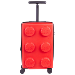 Дитячі валізи - Валіза LEGO Lifestyle Brick 2x3 Expandable Trolley розширювана червона (20290-0021)