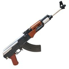 Стрелковое оружие - Игрушечный автомат "Калашников" Bambi P998S на пульках (63199)