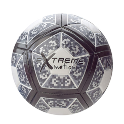 Спортивні активні ігри - М'яч футбольний Shantou Jinxing Extreme motion розмір 5 чорно-білий (FB190832-3)