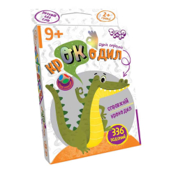 Настільні ігри - Настільна гра Danko toys Той самий крокодил 336 завдань (CROC-02-01U)