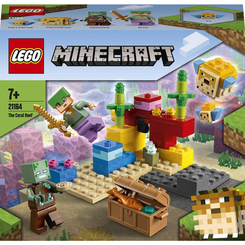 Конструкторы LEGO - Конструктор LEGO Minecraft Коралловый риф (21164)