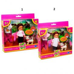 Куклы - Игровой набор с куклой Собираемся на прогулку Ася 11 см 2 вида (31010)