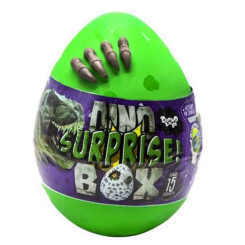 Научные игры, фокусы и опыты - Набор-сюрприз Danko toys Dino Surprise box зеленый (DSB-01-01U(G))