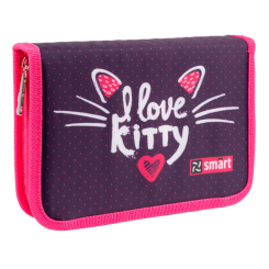 Пенали та гаманці - Пенал Smart I love kitty (533281)