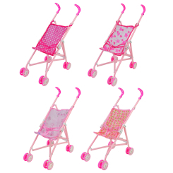 Транспорт і улюбленці - Коляска Shantou Jinxing для ляльки в асортименті (9302W-A/B) Транспорт і улюбленці - Коляска Shantou Jinxing для ляльки в асортименті (9302W-A/B)