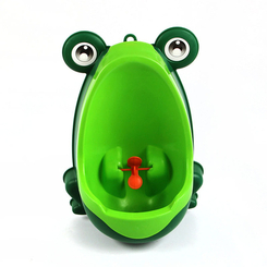 Товары по уходу - Детский тренировочный писсуар-горшок PottyFrog для мальчиков в виде Жабки Зеленый (PF-01)