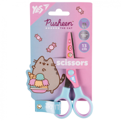 Канцтовары - Ножницы Yes Pusheen 13 см с принтом на лезвии (480437)