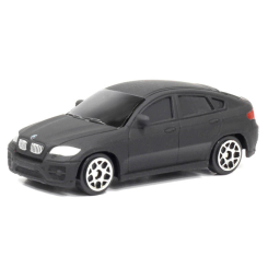 Транспорт и спецтехника - Автомобиль RMZ City BMW X6 matte black (344002SM)
