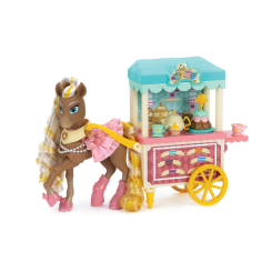 Фигурки животных - Игровой набор Wild Manes Чайные посиделки с лошадкой Чери (723314)