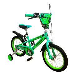 Велосипеды - Велосипед Like2bike Спринт колеса 18 дюймов зеленый (191833)