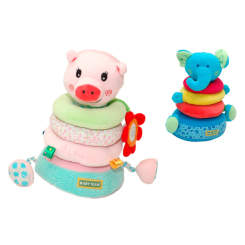 Розвивальні іграшки - М'яка іграшка Baby Team Пірамідка (8550)