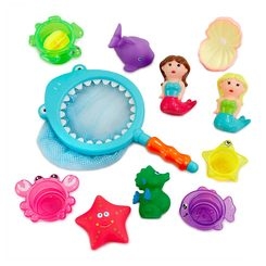Іграшки для ванни - Іграшковий набір для ванни Addo Droplets Русалонька (312-17110-B)