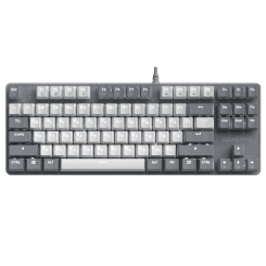 Клавіатура і миші - Клавіатура GamePro Genesis Metallic Outemu Red Swithes USB Gray (MK110G)