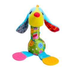 Погремушки, прорезыватели - Мягкая игрушка-погремушка Lindo с прорезывателем такса (6954690110041) Погремушки, прорезыватели - Мягкая игрушка-погремушка Lindo с прорезывателем такса (6954690110041)