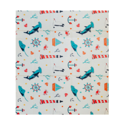 Розвивальні килимки, крісла-качалки - Дитячий складний килимок Poppet  Морський сезон та Зимові совушки (2036016)