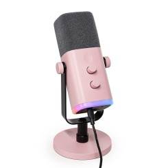 Ігрова периферія - Мікрофон динамічний Fifine USB/XLR Pink (AM8P) Ігрова периферія - Мікрофон динамічний Fifine USB/XLR Pink (AM8P)