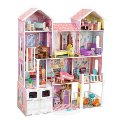 Меблі та будиночки - Ляльковий будиночок KidKraft Заміська садиба із ефектами (65242)