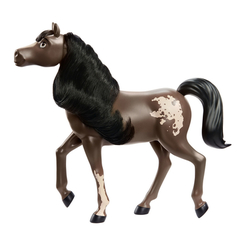 Транспорт і улюбленці - Фігурка Mattel Spirit untamed Табун Скакун темно-коричневий з чорною гривою (GXD96/3)