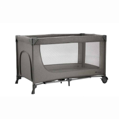 Манежі - Ліжко-манеж Kinderkraft Joy 2 Dark Grey (KLJOY02DGR00000)